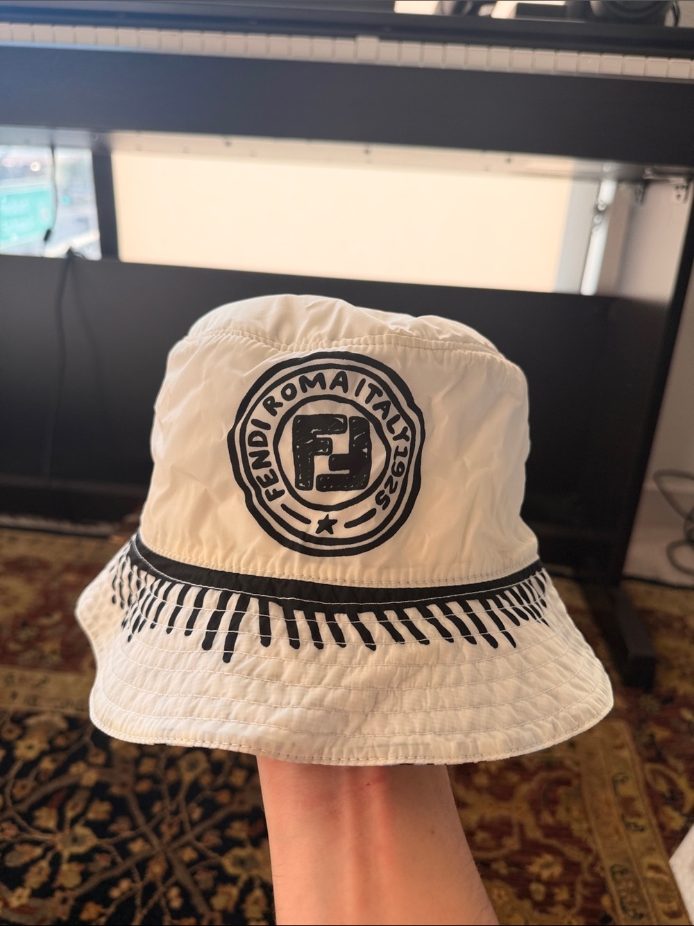 Rare Fendi x Joshua Vides Bucket Hat (California Sky Collection)
